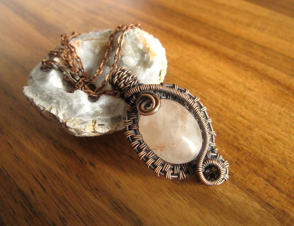Rose Quartz Pendant Rose Quartz Pendant