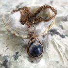 Small sodalite pendant