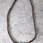 Viking Knit Chain Necklace in Antiqued Copper, 18" Long with Lobster Catch