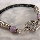 Black Viking Knit Bracelet