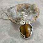 Silver and Tiger's Eye Pendant